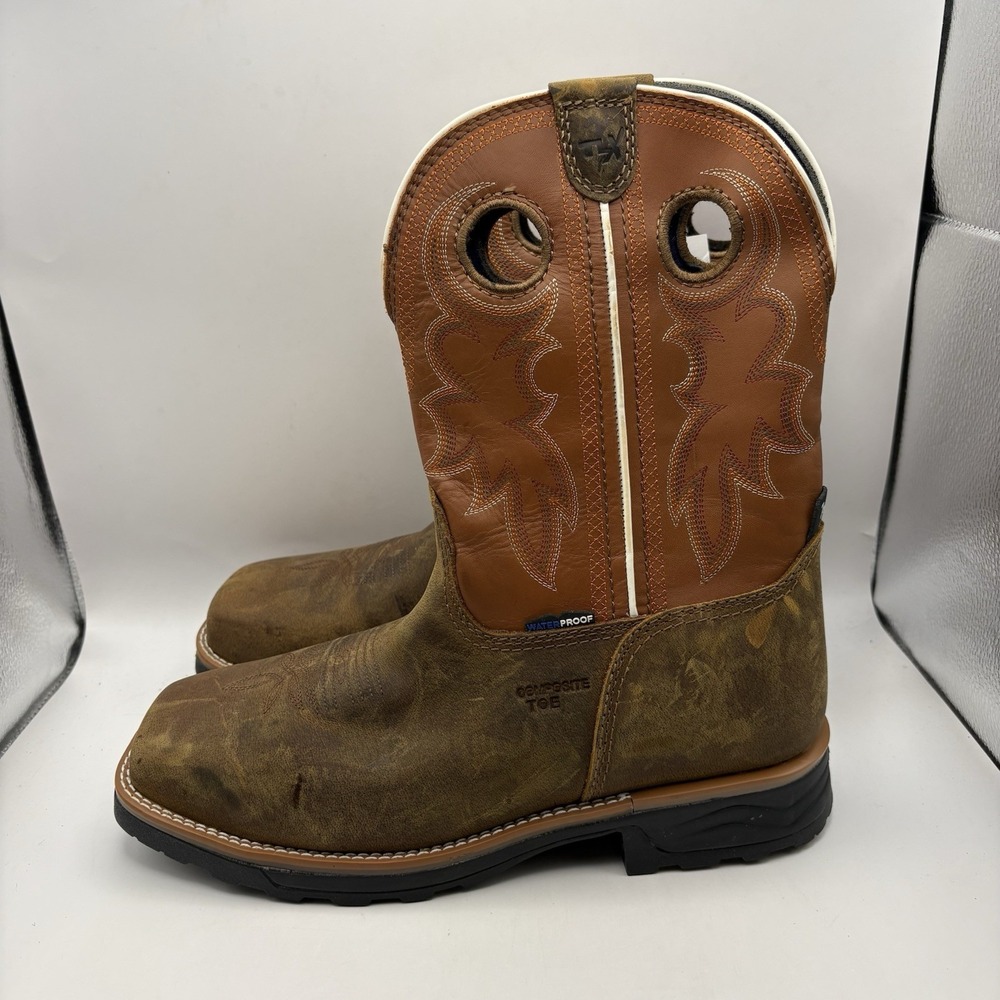 New Tony Lama Men's Size 8.5EE Fireball Composite Toe Work Boots TW3300